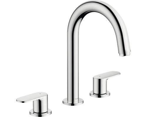 hansgrohe 3-Loch Waschtischarmatur VERNIS BLEND mit Zugstangen-Ablaufgarnitur chrom 71553000 hansgrohe 3-Loch Waschtischarmatur VERNIS BLEND mit Zugstangen-Ablaufgarnitur chrom 71553000