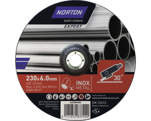 Expert Schruppscheibe Norton Ø 230x22,23 mm