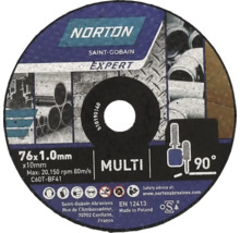 Norton Saint-Gobain Expert Trennscheibe Multi 76x1.0 mm