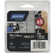 Norton Saint-Gobain Expert Trennscheibe, 76 x 1,0 Millimeter, 10 Stück