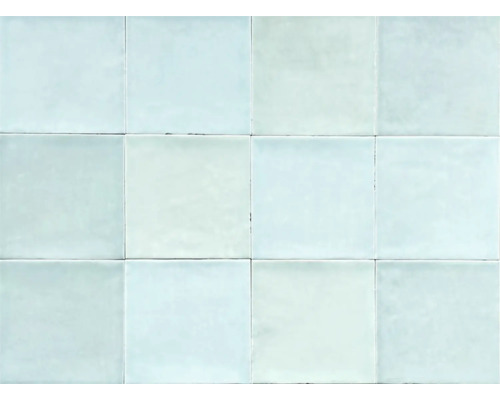Wandfliese Zellige Mint 12x12cm