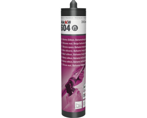 Akkit 604 Sanitär Silikon bahamabeige matt 310 ml