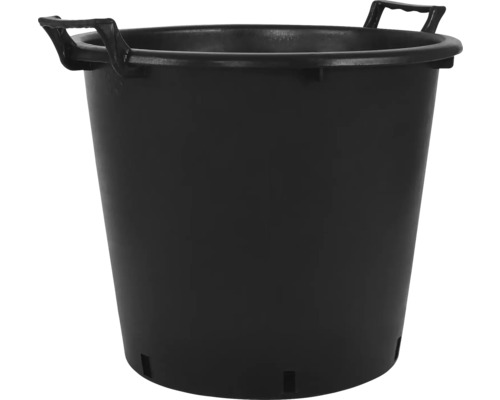 Pflanzcontainer Geli mit Griff 45 x 36 cm schwarz