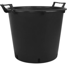 Pflanzcontainer Geli mit Griff 40 x 34 cm schwarz
