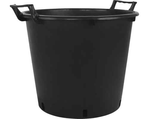 Pflanzcontainer Geli mit Griff 40 x 34 cm schwarz