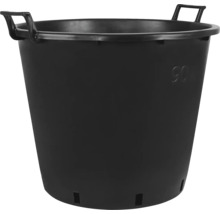 Pflanzcontainer Geli mit Griff 60 x 47 cm schwarz