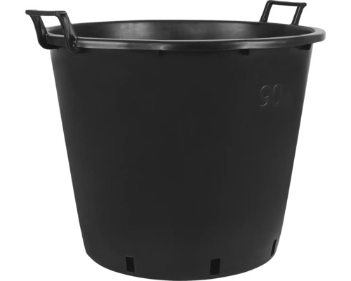 Pflanzcontainer Geli mit Griff 60 x 47 cm schwarz