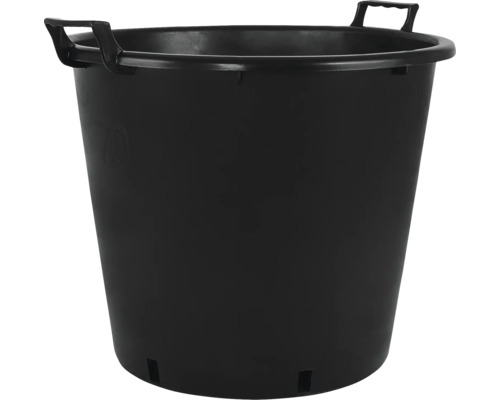 Pflanzcontainer Geli mit Griff 55 x 45 cm schwarz