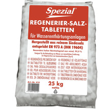 Spezial Regeneriersalz Tabletten für Wasserenthärtungsanlagen, 25 kg Packung
