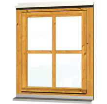 Holzfenster mit vier Glasscheiben