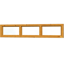 Holzfenster mit drei Scheiben