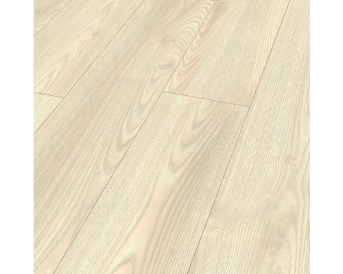 Heller Laminatboden mit Holzstruktur