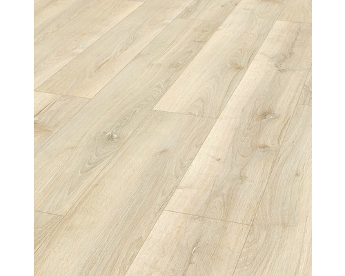 Helle Laminatboden-Ansicht mit Holzstruktur