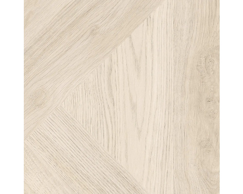 Laminat Aqualine Smart Oak Milano Bella Fischgrät 1290 x 329 x 8 mm Helles Holzbodenmuster mit Maserung