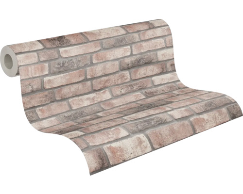 Tapetenrolle mit Backsteinmuster