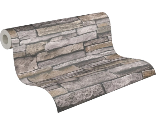 Tapetenrolle mit Steinmuster