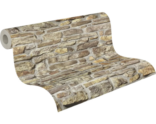 Tapetenrolle mit Steinmuster