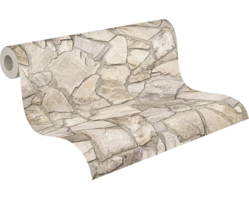 Tapetenrolle mit Steinmuster