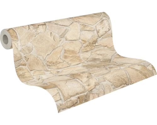Tapetenrolle mit Steinmuster