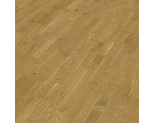 Parkett Mont Blanc Eiche Schiffsboden Gebürstet 2390 x 200 x 13 mm Hölzerner Parkettboden