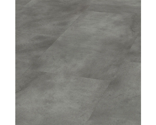 Vinylboden Stein Iraklio Fliese Klickverbindung 1212,9 x 603,3 x 6 mm Graue Bodenfliesen mit Steinoptik