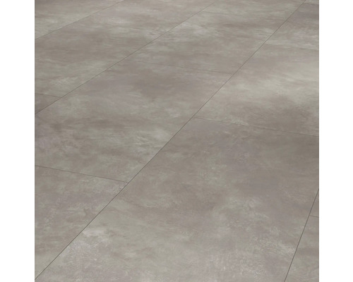 Bodenansicht von grauen Keramikfliesen