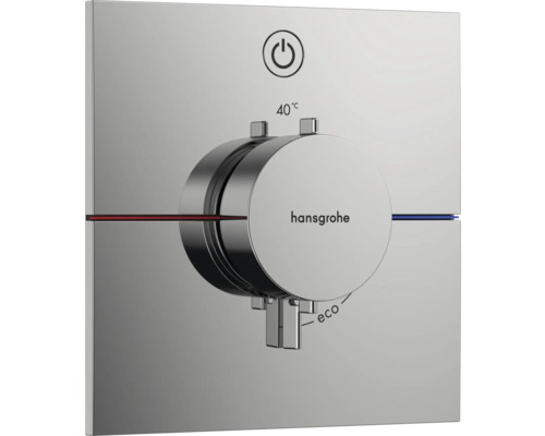 hansgrohe Unterputz Thermostat Dusche SHOWERSELECT COMFORT E chrom ohne Unterputzgrundkörper 15571000