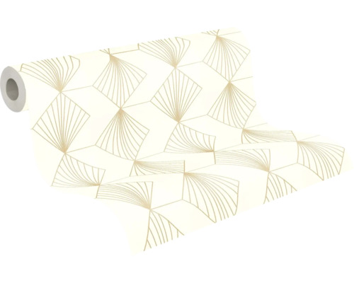 Tapetenrolle mit geometrischem Muster