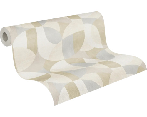 Tapetenrolle mit geometrischem Muster