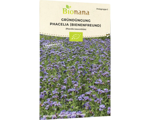 Bio Phacelia Gründünger Bienenfreund