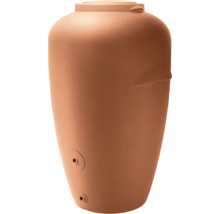 Regenspeicher waterform Aquacan inkl. Auslaufhahn 440 l ziegelrot