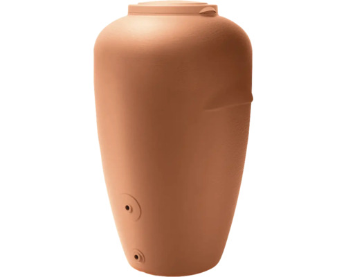 Regenspeicher waterform Aquacan inkl. Auslaufhahn 440 l ziegelrot