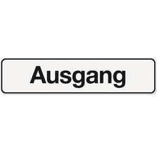 Ausgangsschild
