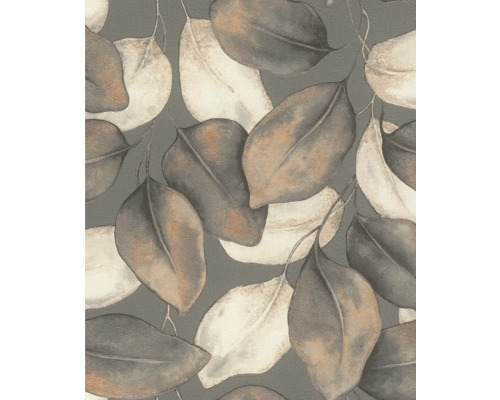 Tapete mit Blättermotiv