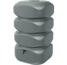 Regenspeicher waterform Gubo inkl. Auslaufhahn 700 l grau