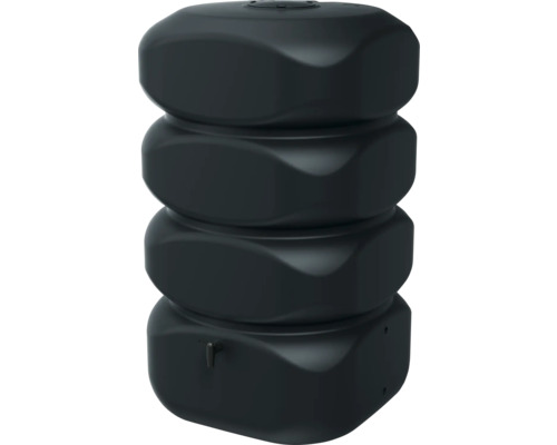 Regenspeicher waterform Gubo inkl. Auslaufhahn 700 l anthrazit