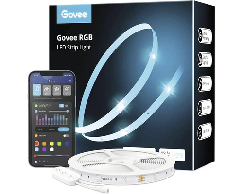 GOVEE Smart LED Strip RGB 18W 263 lm 5m