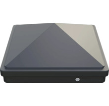 Pfostenabdeckung mit Pyramidenform