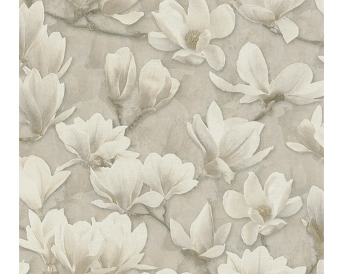 Vliestapete 39610-2 Pint Walls 2 Magnolienblüte beige creme