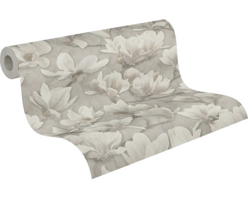 Tapetenrolle mit Blumenmuster