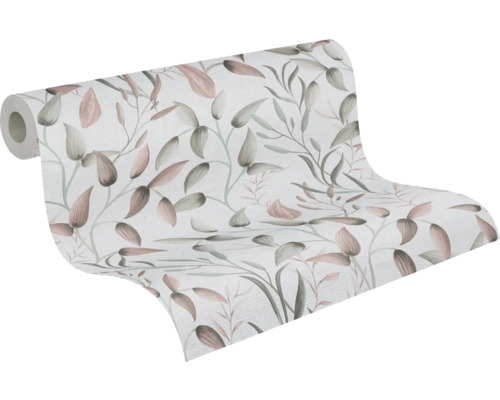 Tapetenrolle mit Blätterdesign