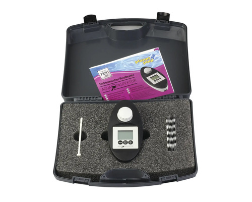 Elektronischer Pooltester im Koffer mit Zubehör