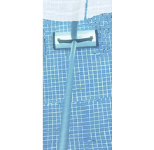 Poolbodensauger schwarz, silber