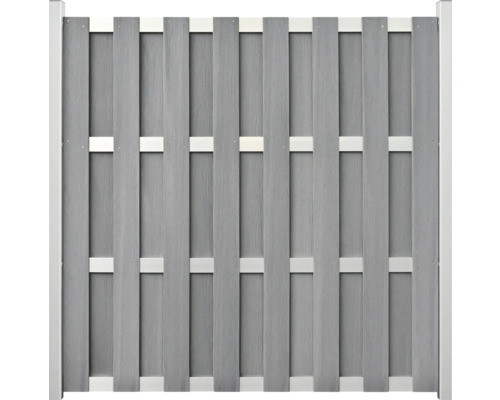 Hauptelement GroJa Merano vormontiert ohne Pfosten Querriegel silber 180 x 180 cm steingrau co-extrudiert Hauptelement GroJa Merano vormontiert ohne Pfosten Querriegel silber 180 x 180 cm steingrau co-extrudiert