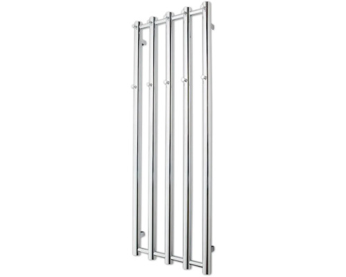 Designheizkörper KIRO 5 1400 x 515 mm chrom Anschluss Beidseitig unten