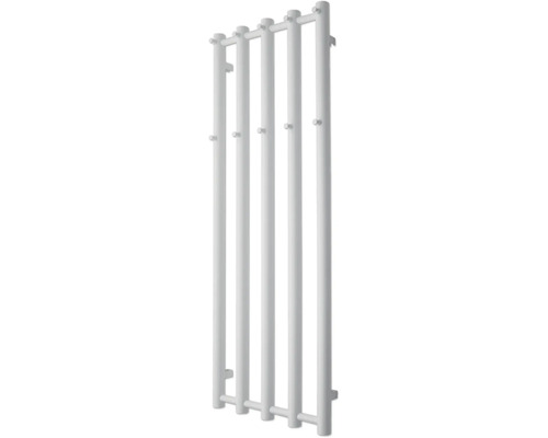 Designheizkörper KIRO 5 1400 x 515 mm weiß Anschluss Beidseitig unten