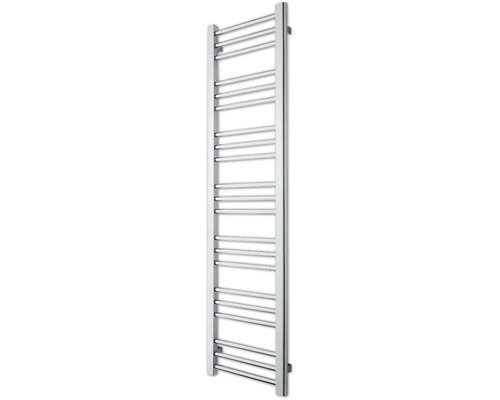 Designheizkörper KOSMO 21 1400 x 360 mm chrom Anschluss Beidseitig unten