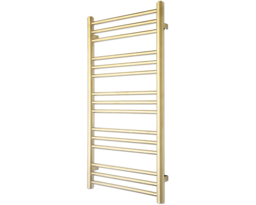Designheizkörper PLUS 15 990 x 500 mm gold gebürstet Anschluss Beidseitig unten