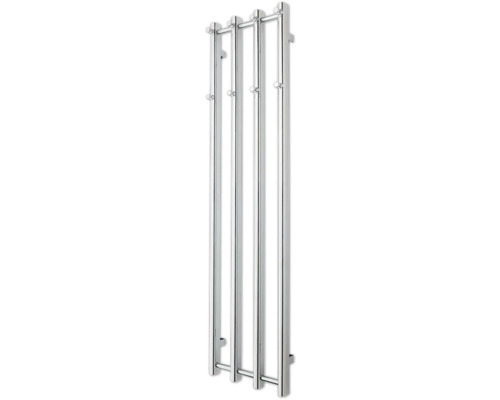 Designheizkörper VINO 4 1400 x 350 mm chrom Anschluss Beidseitig unten
