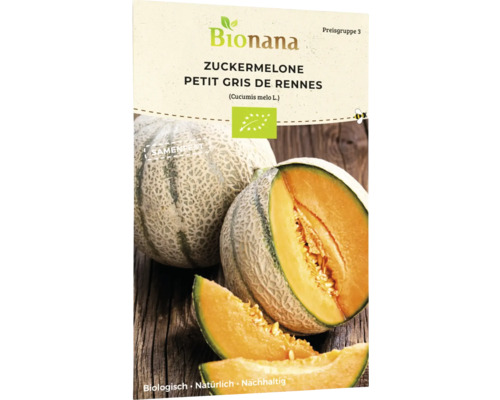 Bio Zuckermelone Petit gris de Rennes Gemüsesamen